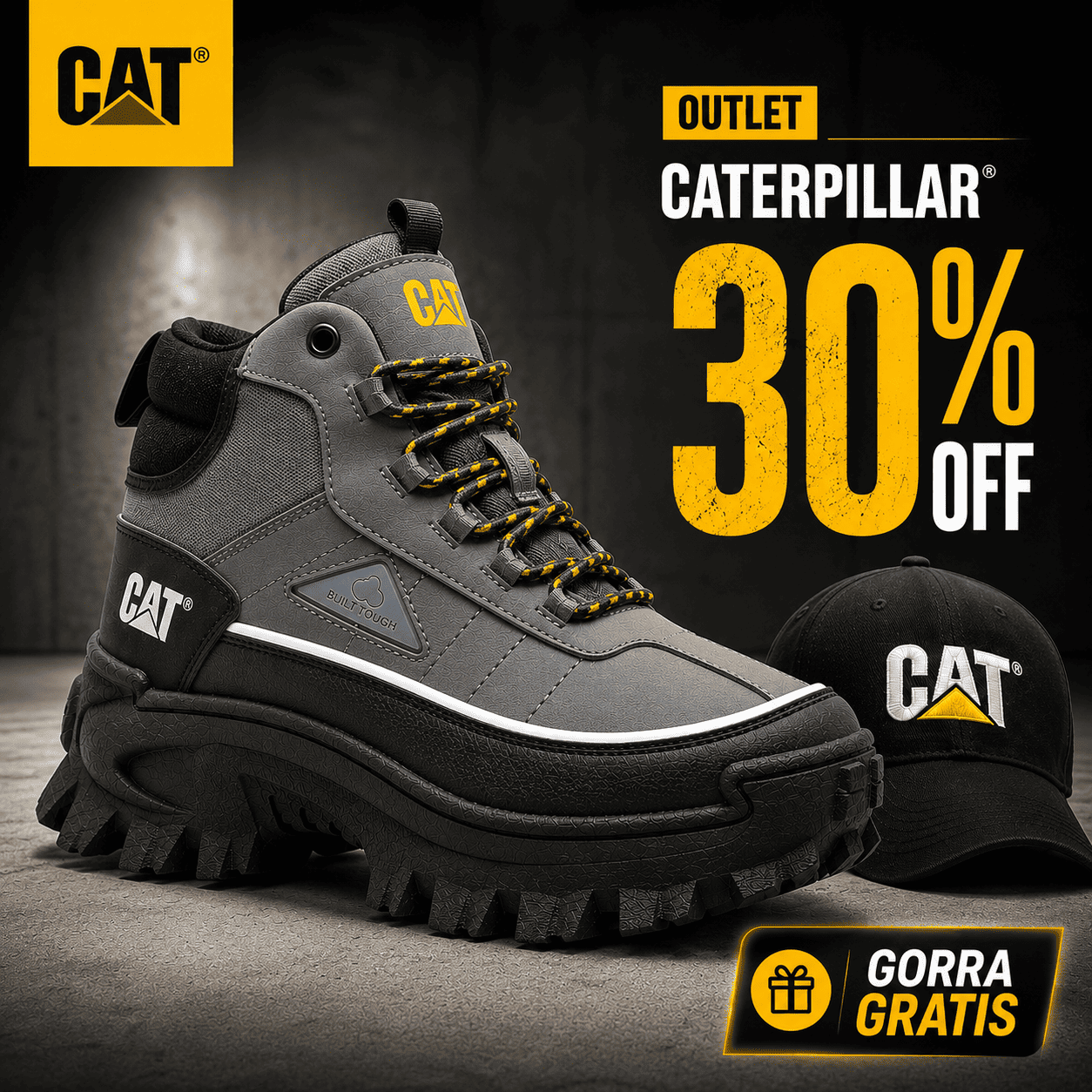 Nuevas Botas Caterpillar Max Confort