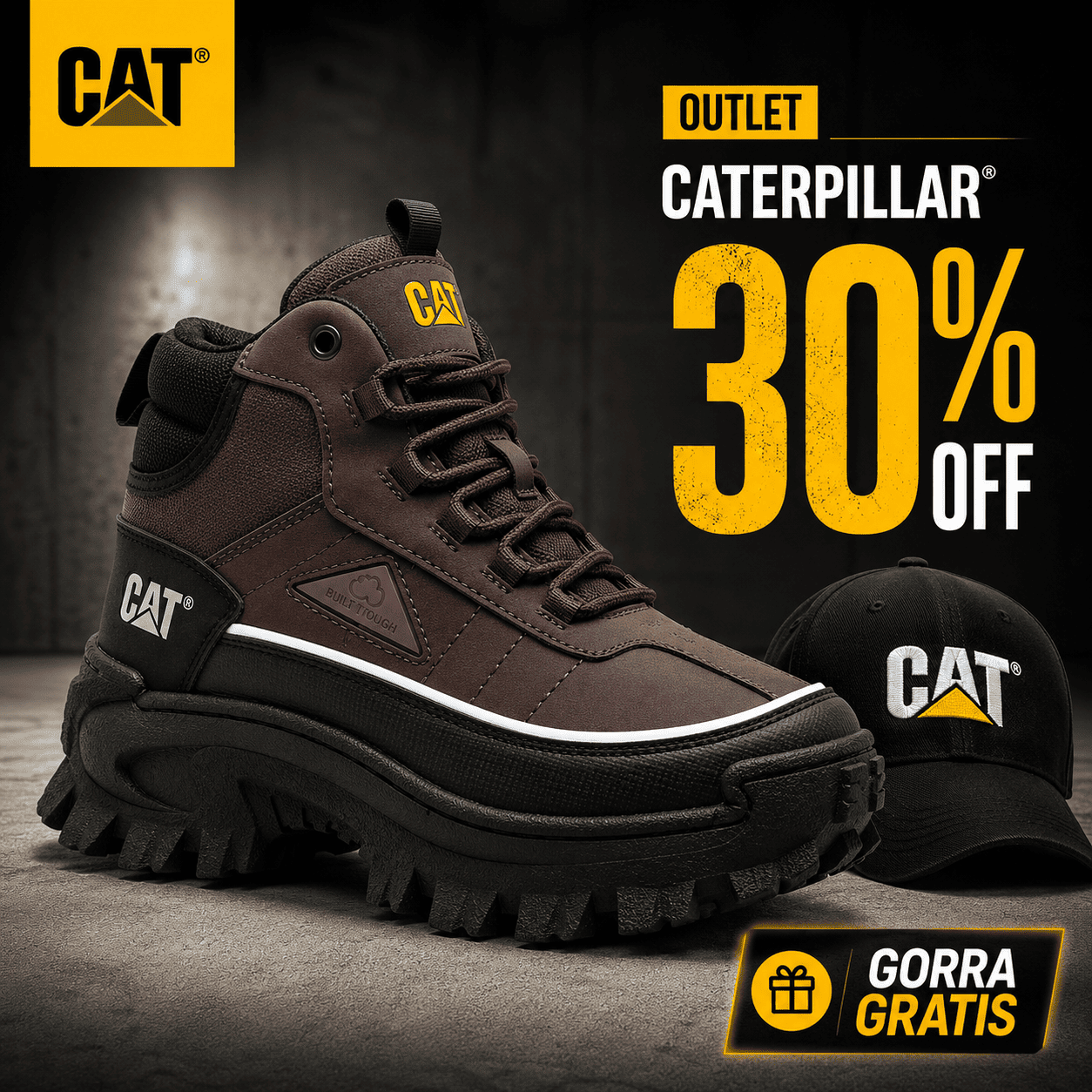 Nuevas Botas Caterpillar Max Confort